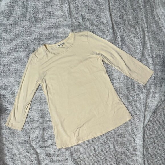 Johnny Was CALMÉ 3/4 Quarter Sleeve T-Shirt Medium - Picture 7 of 9